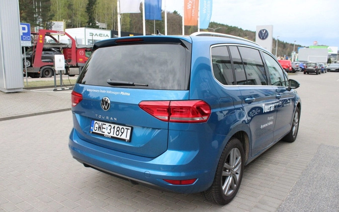 Volkswagen Touran cena 135900 przebieg: 11500, rok produkcji 2023 z Lidzbark małe 92